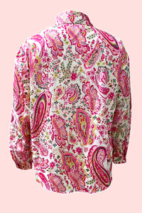 KaleaBoutique Floral Paisley Printed Casual Shirt - KaleaBoutique.com