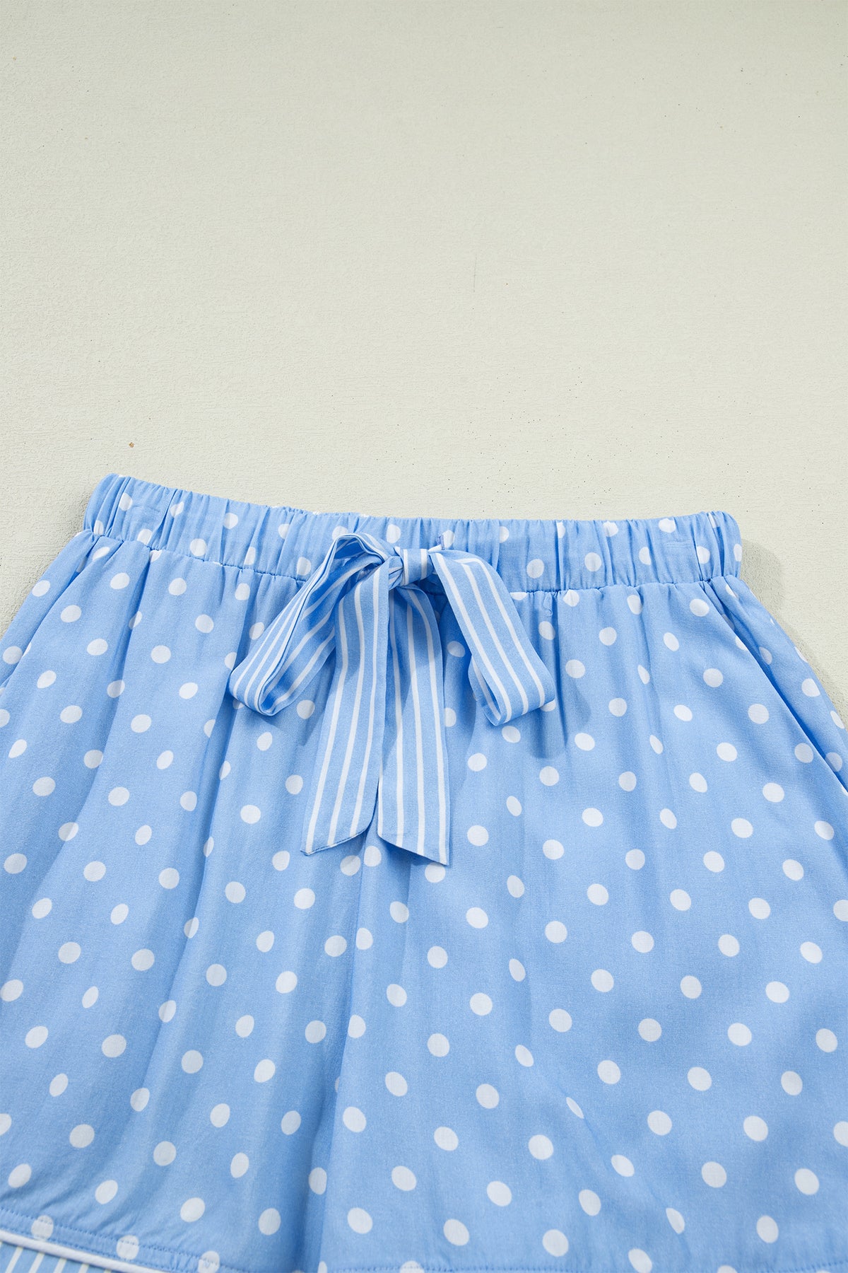 KaleaBoutique Stylish Dotted Print Soft Short Pajama Set - KaleaBoutique.com