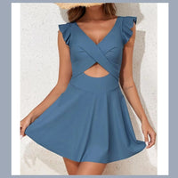 KaleaBoutique Women's Flounced One-Piece Swimsuit - KaleaBoutique.com