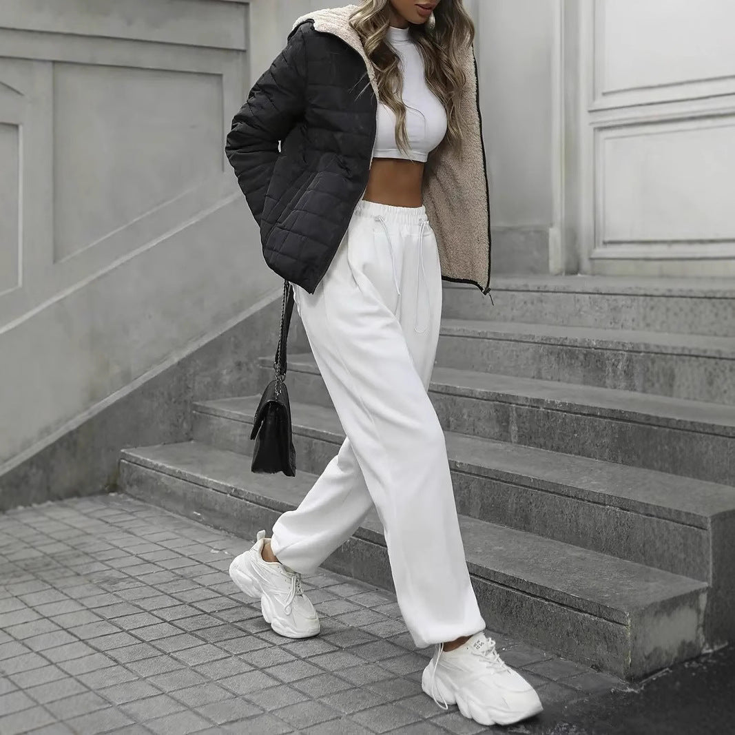 Women’s Black Loose-Fit Casual Jacket - KaleaBoutique.com