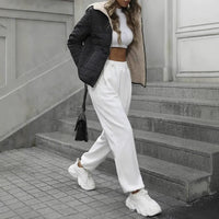 Women’s Black Loose-Fit Casual Jacket - KaleaBoutique.com