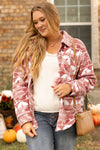 KaleaBoutique Plus Size Aztec Print Chest Pocket Shacket - KaleaBoutique.com