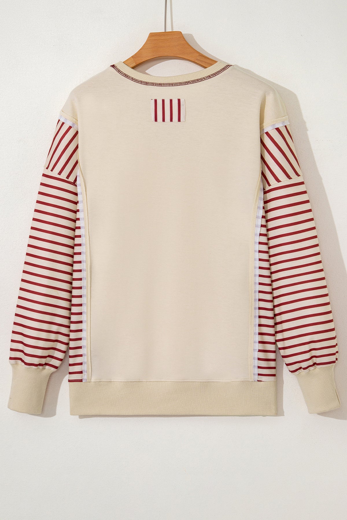 Sleeve Patchwork Casual Knit Top - KaleaBoutique.com
