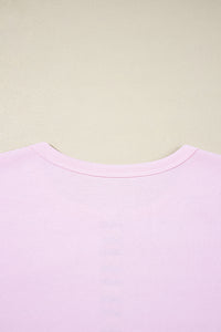 KaleaBoutique Stylish Exposed Seam Color Block Striped Patchwork Loose Henley Sweatshirt - KaleaBoutique.com