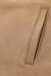 KaleaBoutique Fringe Trim Plus Size Suede Shacket - KaleaBoutique.com