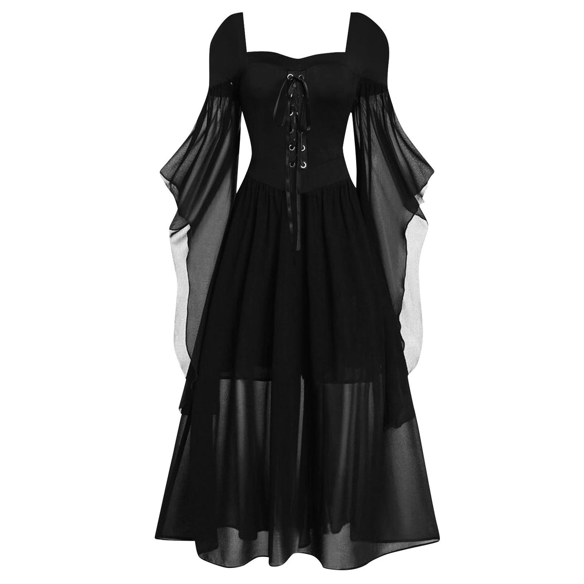 New Halloween Witch Strap Maxi Dress - KaleaBoutique.com