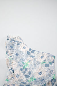 KaleaBoutique Stylish Floral Print Ruffled One Shoulder Vacation Maxi Dress - KaleaBoutique.com