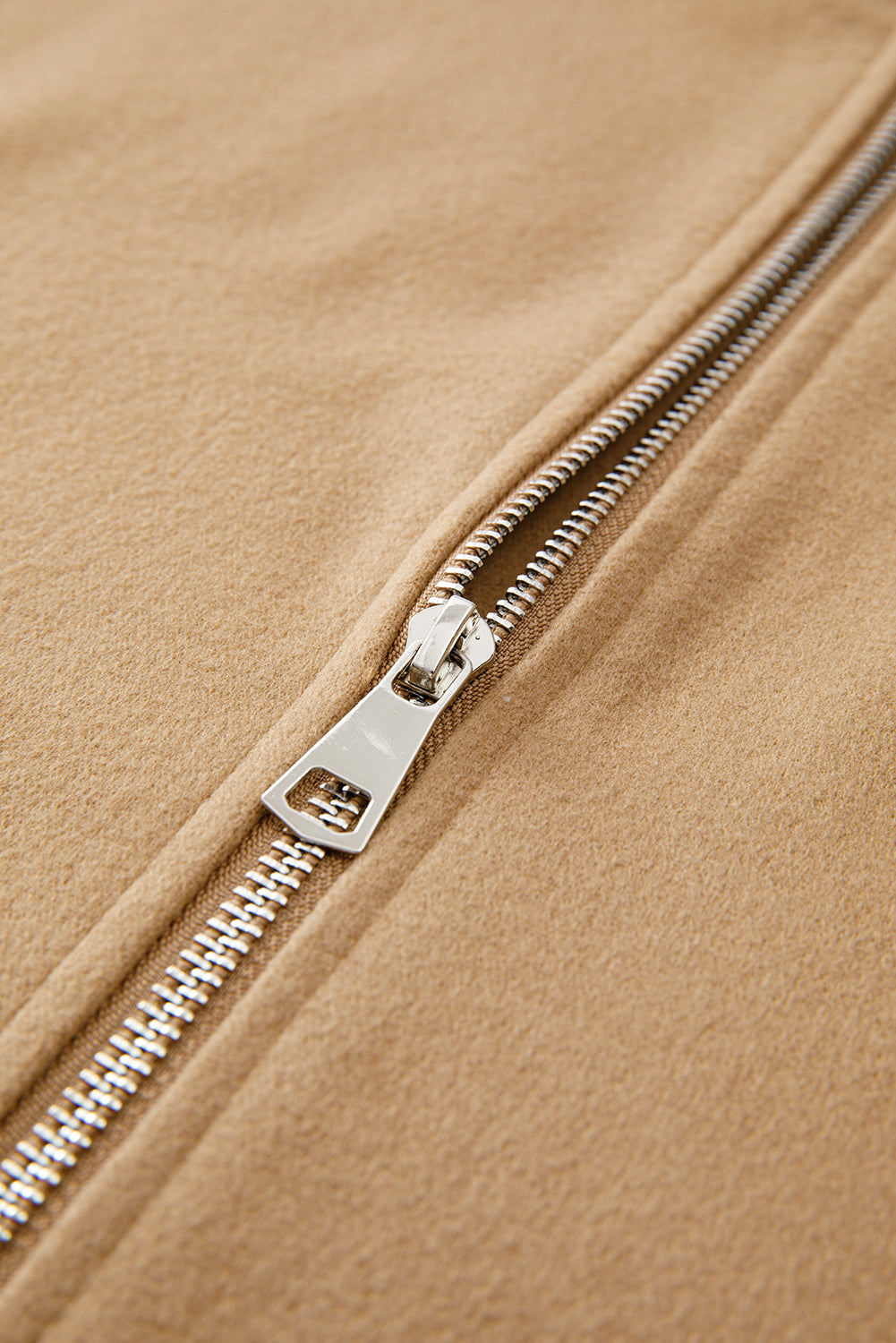 KaleaBoutique Comfortable Solid Color Casual Zip up Hooded Coat - KaleaBoutique.com