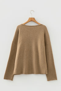 KaleaBoutique Comfortable Contrast Frilled Lace Trim Loose Cardigan Sweater - KaleaBoutique.com