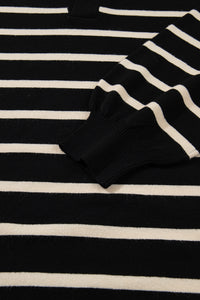 KaleaBoutique Stylish Polo Collar Puff Sleeve Sweater Mini Dress - KaleaBoutique.com