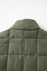Zip-Up Pocket Quilted Jacket - KaleaBoutique.com