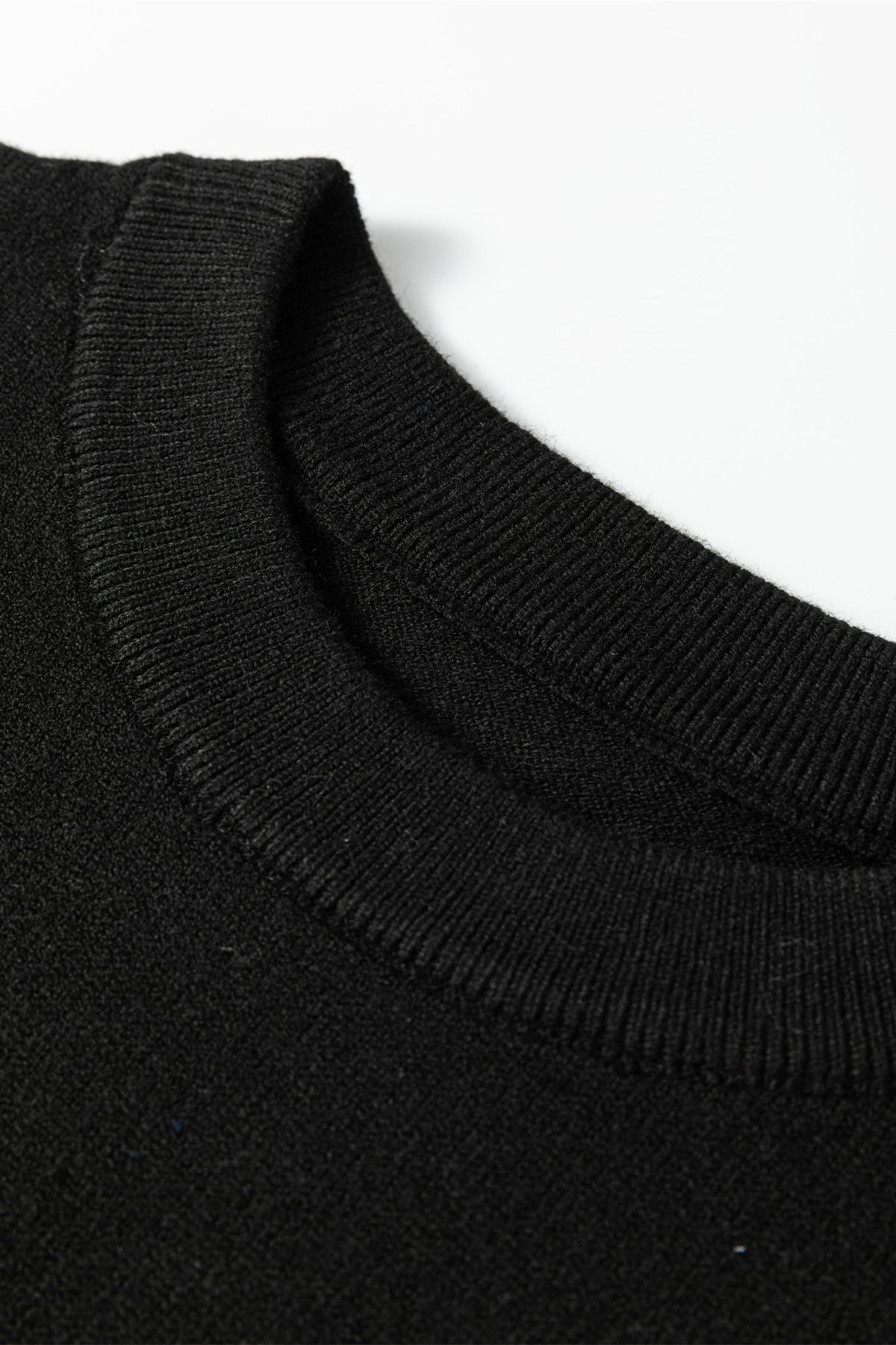 KaleaBoutique Comfortable Solid Color Crew Neck Knit Cap Sleeve Sweater - KaleaBoutique.com
