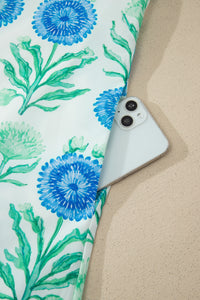 KaleaBoutique Comfortable Floral Print Half Button Frilly Short Sleeve Dress - KaleaBoutique.com