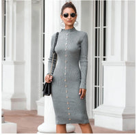 Knitted sweater dress - KaleaBoutique.com