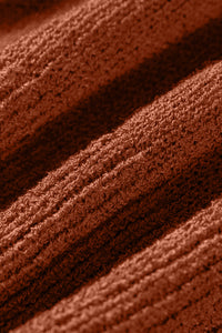 KaleaBoutique Comfortable Ribbed Knit Round Neck Short Sleeve Sweater - KaleaBoutique.com