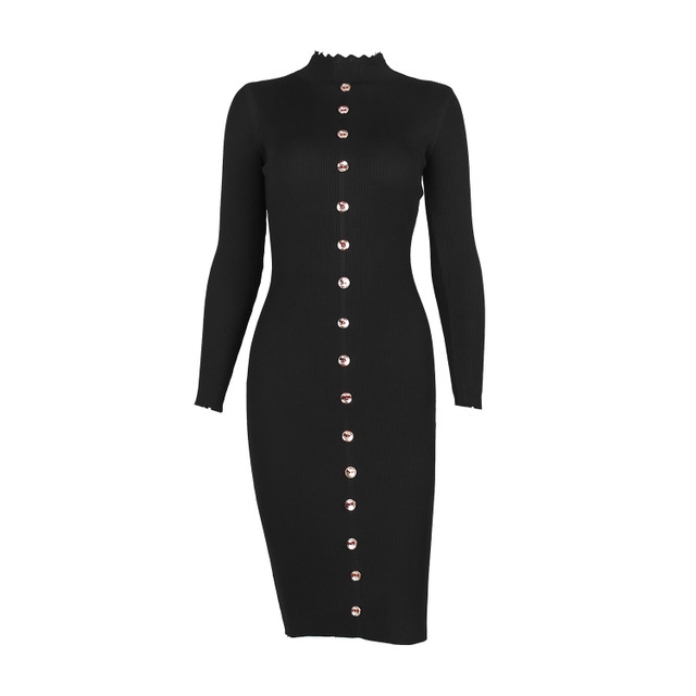 Knitted sweater dress - KaleaBoutique.com