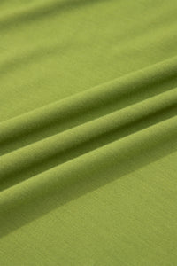 KaleaBoutique Comfortable Solid V Neck Cap Sleeve Tunic Elastic Waist Versatile Maxi Dress - KaleaBoutique.com