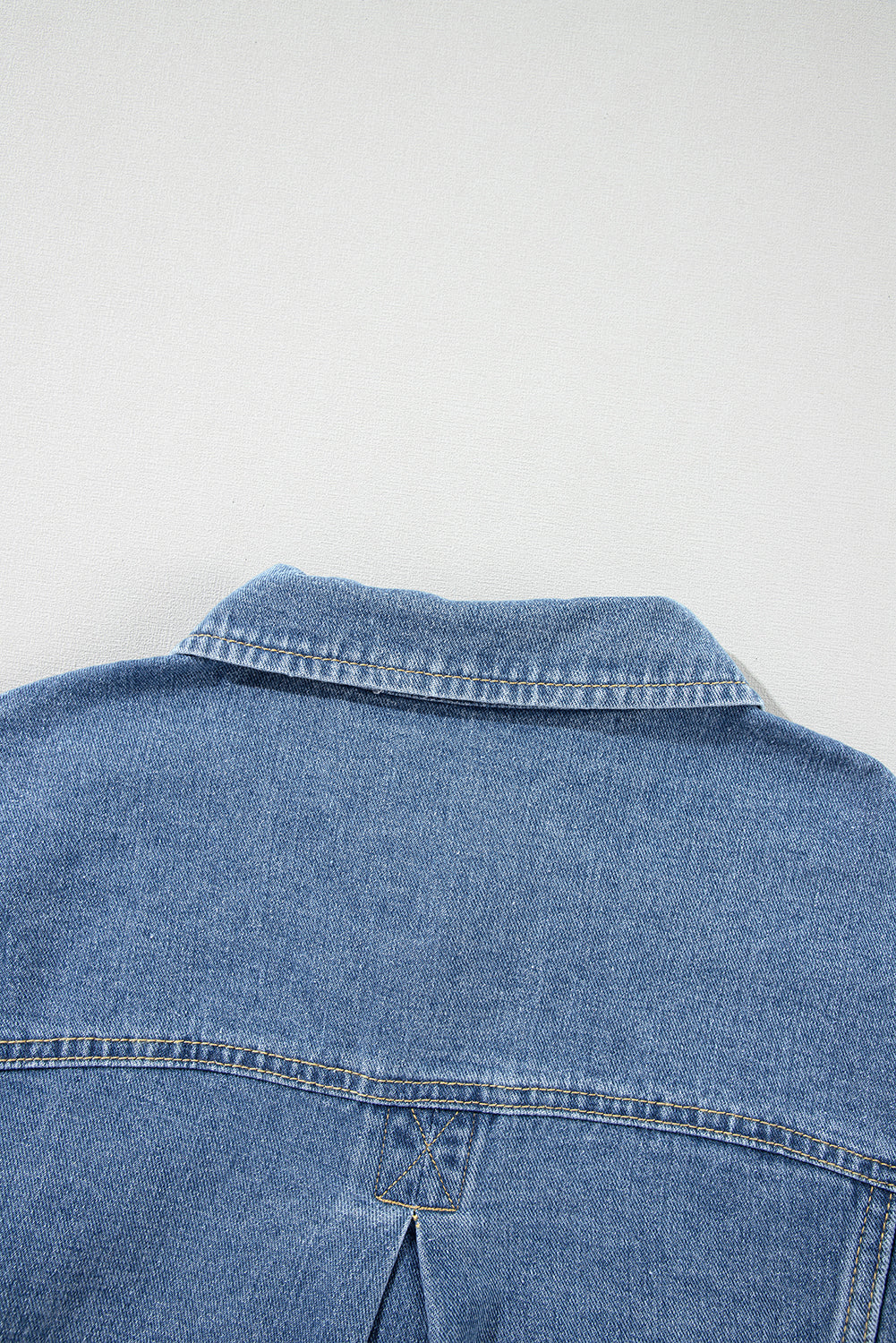 KaleaBoutique Stylish Classic Washed Oversize Pocketed Denim Jacket - KaleaBoutique.com
