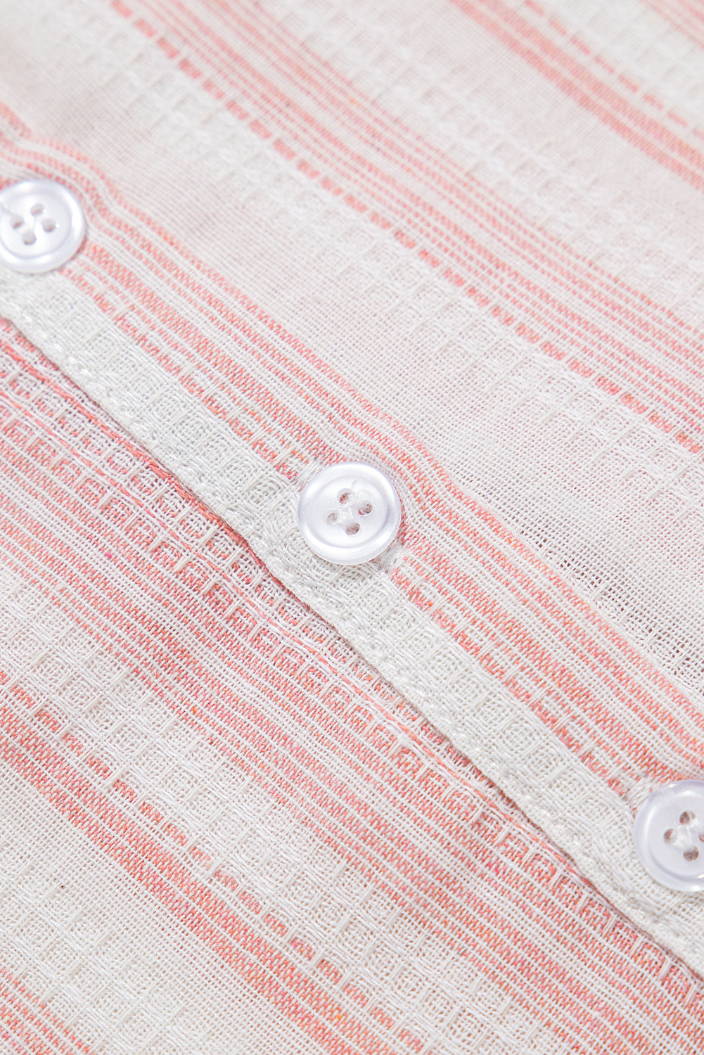 KaleaBoutique Chic Breathable Gauze Half Button Short Sleeve Casual Blouse - KaleaBoutique.com