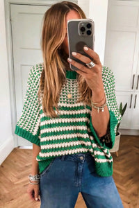 KaleaBoutique Comfortable 3/4 Draped Sleeve Slouchy Sweater - KaleaBoutique.com