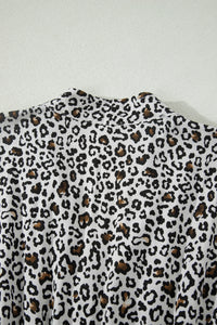 KaleaBoutique Stylish Leopard Zip Front V Neck Cinched Waist Sleeveless Maxi Dress - KaleaBoutique.com