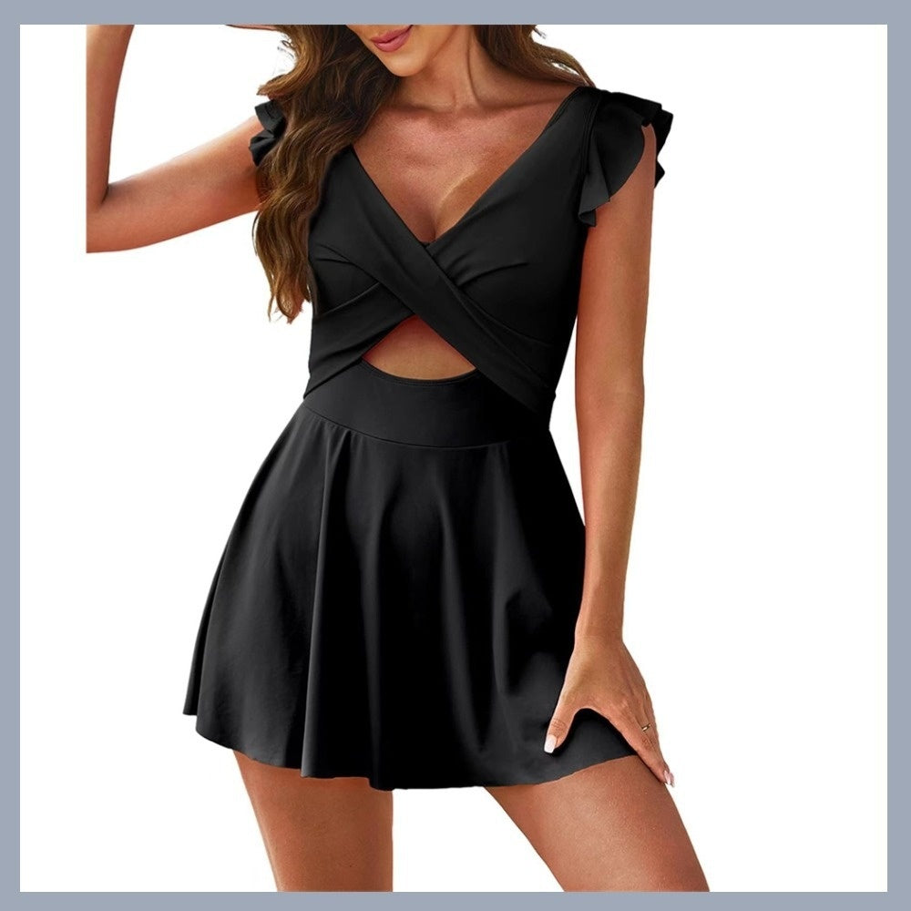 KaleaBoutique Women's Flounced One-Piece Swimsuit - KaleaBoutique.com