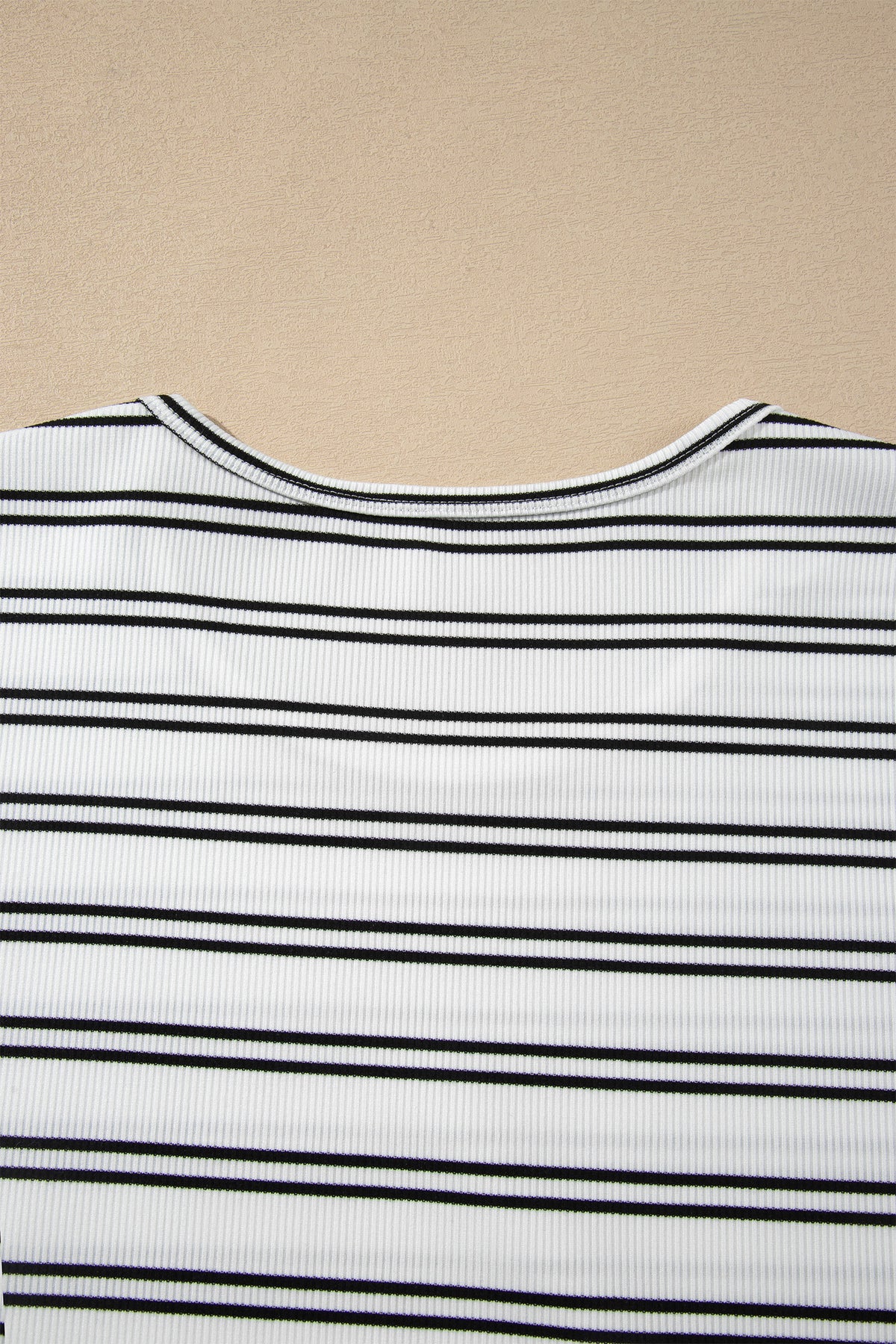 KaleaBoutique Comfortable Ribbed Knit Round Neck Long Sleeve Top - KaleaBoutique.com