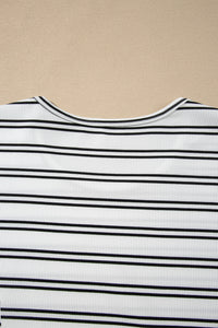 KaleaBoutique Comfortable Ribbed Knit Round Neck Long Sleeve Top - KaleaBoutique.com
