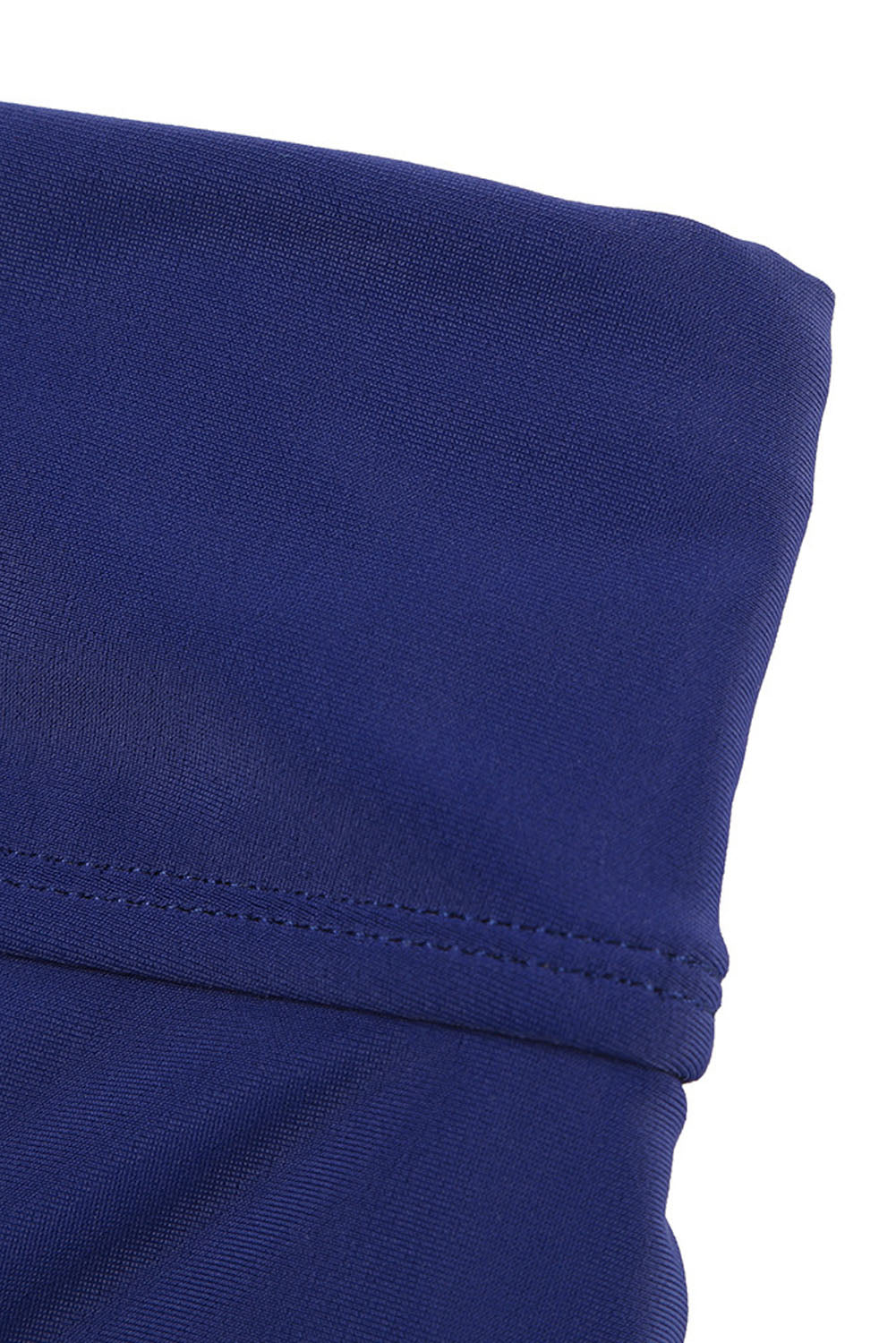 KaleaBoutique Stylish Comfortable Plus Size Navy Blue Skirted Swim Bikini Bottom - KaleaBoutique.com