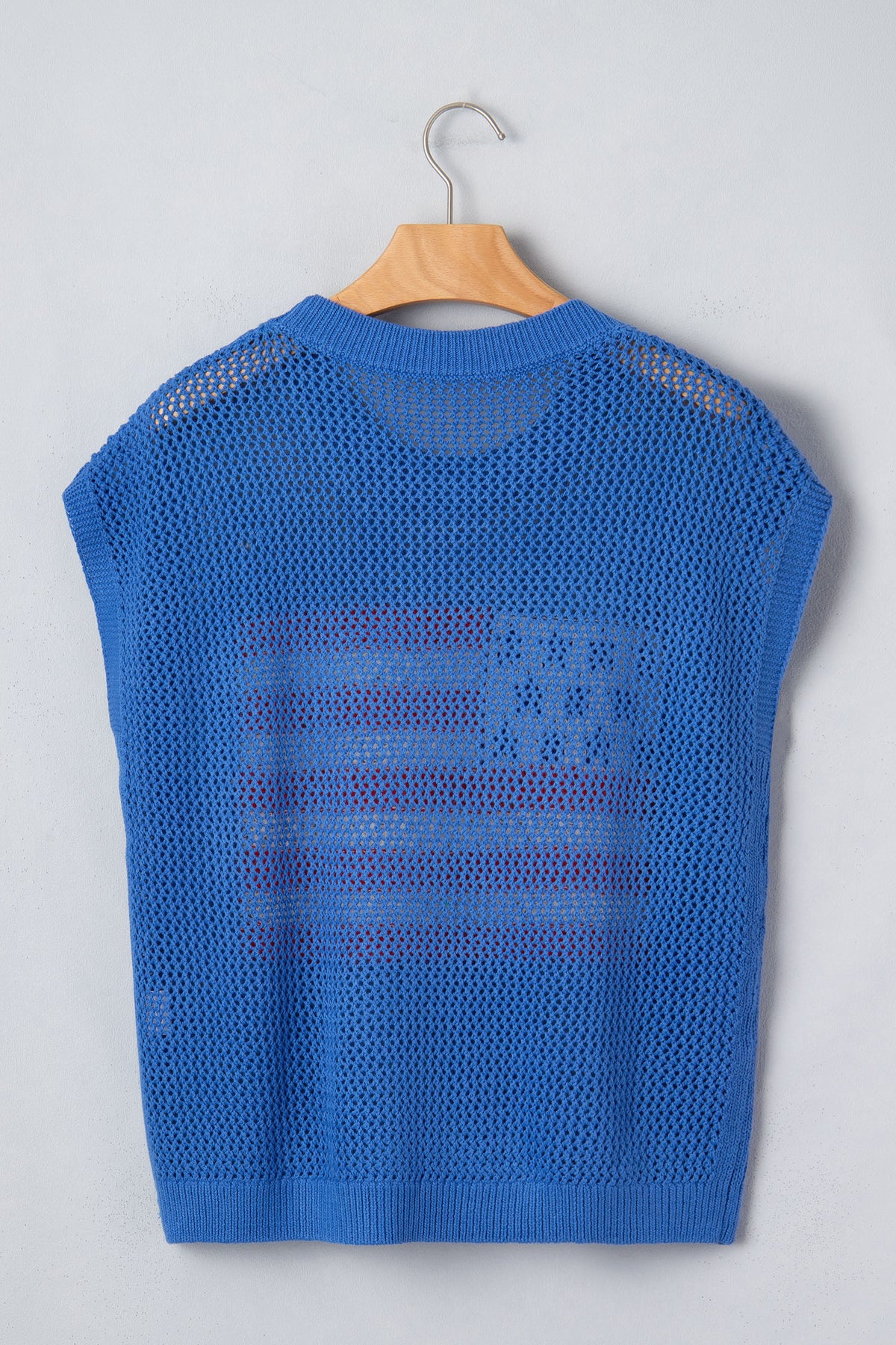 KaleaBoutique Comfortable Flag Graphic Short Sleeve Sweater Top - KaleaBoutique.com