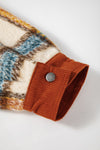 KaleaBoutique Plus Size Plaid Print Collared Buttoned Jacket - KaleaBoutique.com