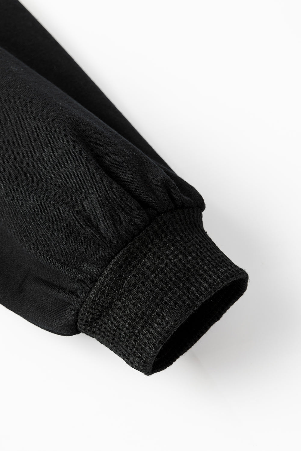 Waffle Knit Patchwork Exposed Seam Loose Shacket - KaleaBoutique.com