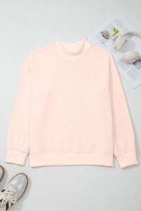 KaleaBoutique Comfortable Oversize Mock Neck Sweatshirt - KaleaBoutique.com