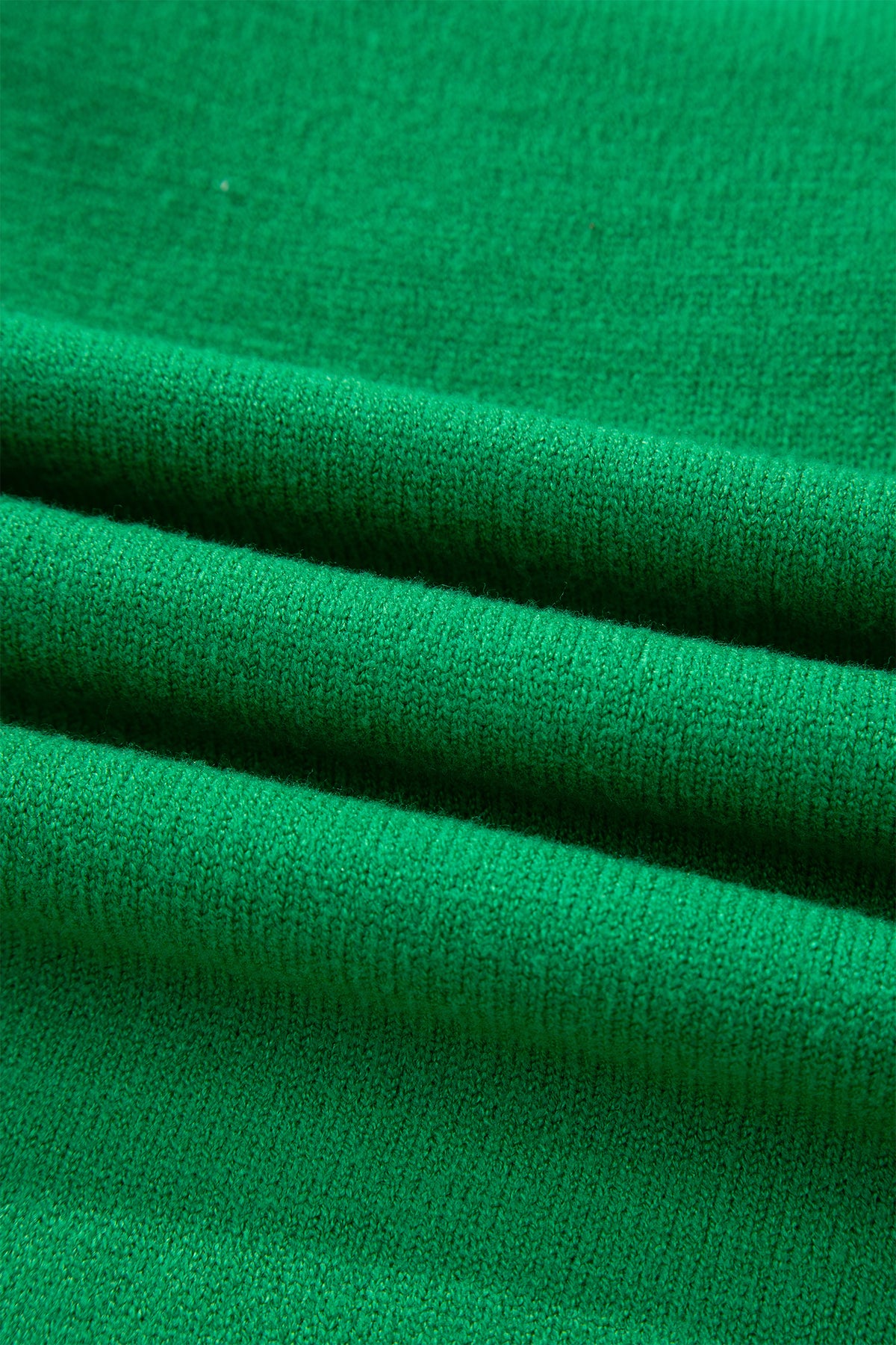 KaleaBoutique Stylish Shiny Lucky Striped Flutter Sleeve Round Neck Sweater - KaleaBoutique.com