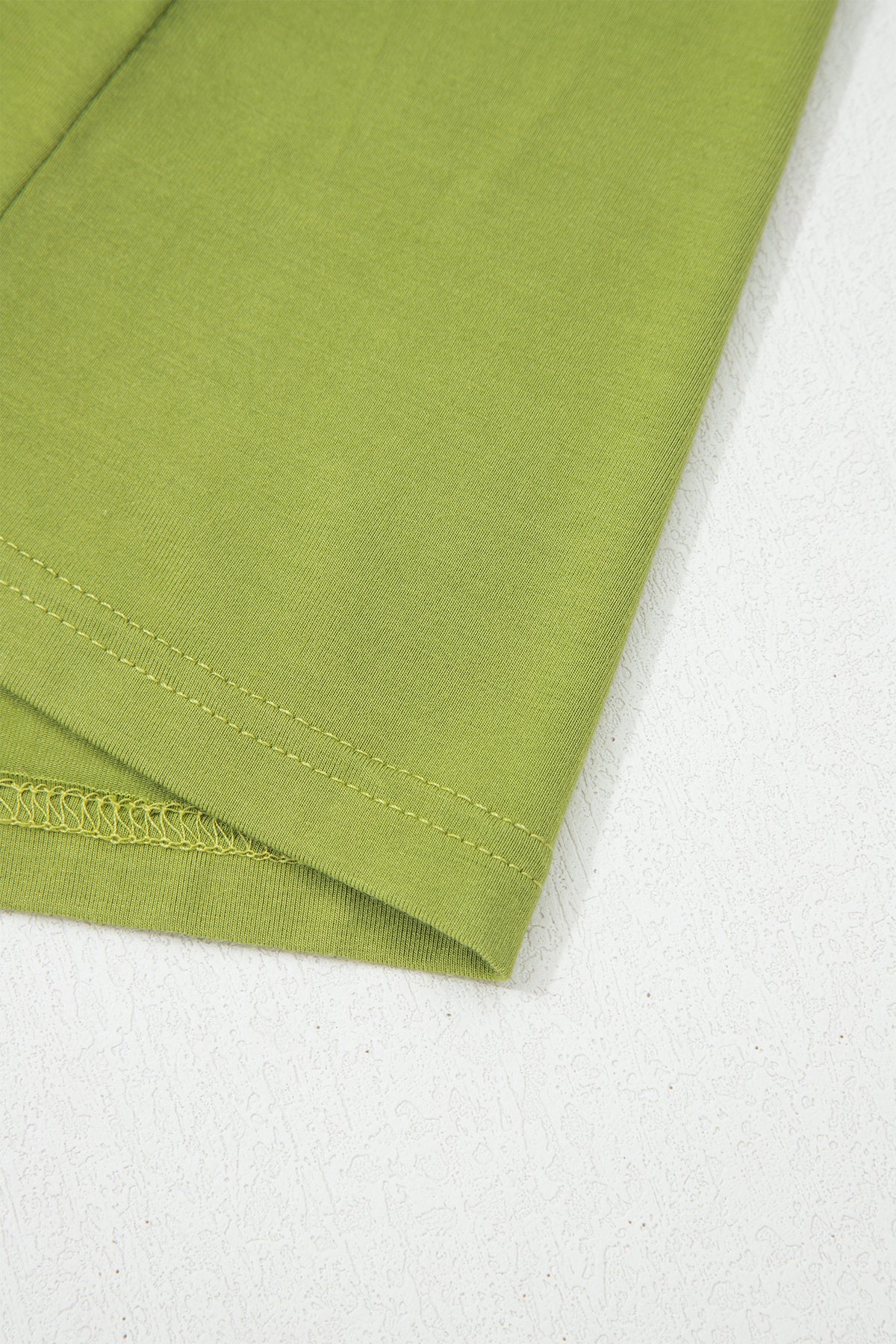 KaleaBoutique Comfortable Solid V Neck Cap Sleeve Tunic Elastic Waist Versatile Maxi Dress - KaleaBoutique.com
