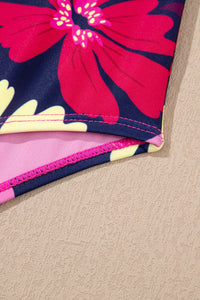 KaleaBoutique Beautiful Tie Shoulder Floral Print Cute Tankini Set - KaleaBoutique.com