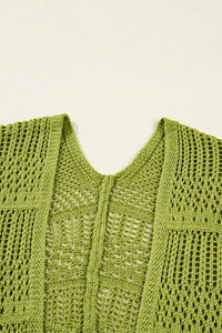 KaleaBoutique Stylish Oversize Crochet Knit Open Cardigan - KaleaBoutique.com