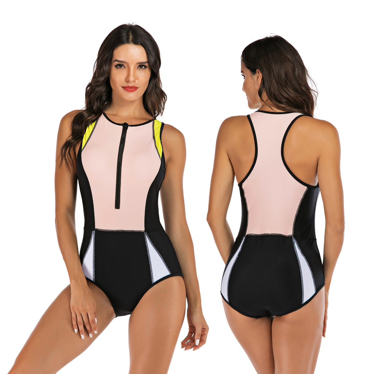 KaleaBoutique Women's Sleeveless Nylon One-Piece Swimsuit - KaleaBoutique.com