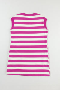 KaleaBoutique Stylish Cap Sleeve Pocketed Shift T-shirt Dress - KaleaBoutique.com