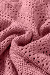 KaleaBoutique Pointelle Knit Raglan Sleeve Hooded Sweater - KaleaBoutique.com