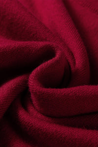 KaleaBoutique Comfortable Solid Color Crew Neck Knit Cap Sleeve Sweater - KaleaBoutique.com