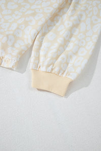 KaleaBoutique Comfortable Cheetah Print Two Piece Loose Fit Cozy Loungewear - KaleaBoutique.com