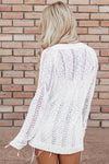 KaleaBoutique Stylish Classic Solid Open Knit Cardigan - KaleaBoutique.com