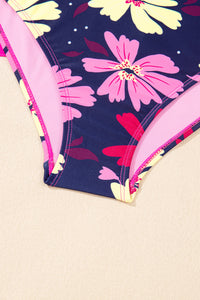 KaleaBoutique Beautiful Tie Shoulder Floral Print Cute Tankini Set - KaleaBoutique.com