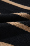Buttoned V Neck Drop Shoulder Loose Cardigan - KaleaBoutique.com