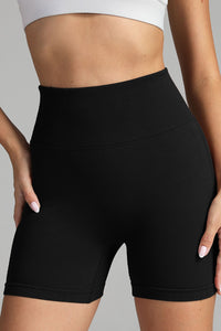 KaleaBoutique Solid Color High Waist Skinny Active Shorts - KaleaBoutique.com