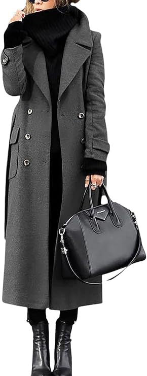 Thick Wool Women's Coat Extended - KaleaBoutique.com