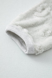 KaleaBoutique Stylish Leopard Textured Loose Fit Fleece Lounge Set - KaleaBoutique.com