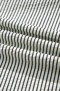 KaleaBoutique Stylish Frilled Detail Half Buttons Short Sleeve Long Dress - KaleaBoutique.com