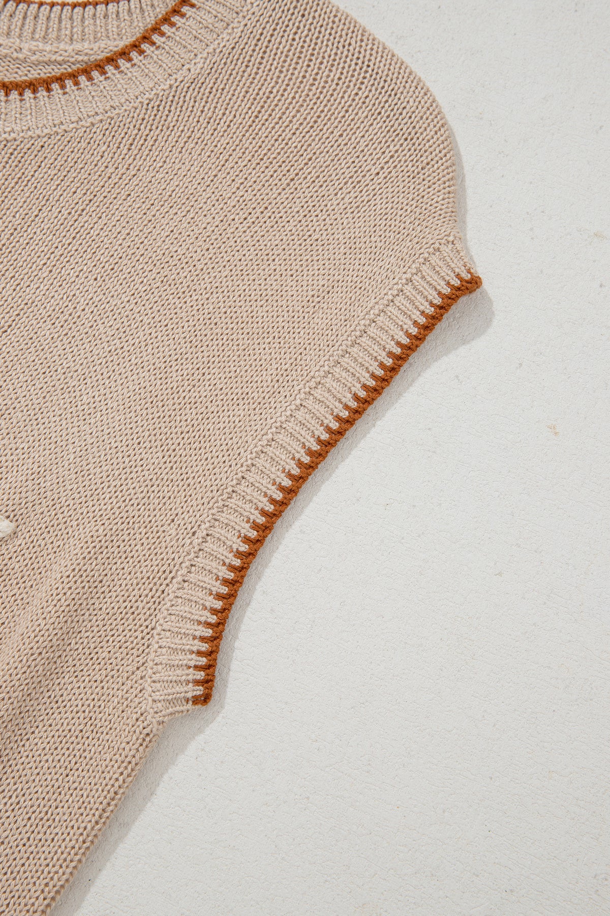 KaleaBoutique Stylish Contrast Trim Short Sleeve Knit HOWDY Western Sweater - KaleaBoutique.com